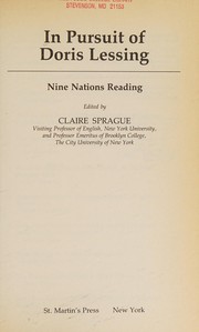 In pursuit of Doris Lessing : nine nations reading /