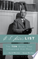 C. S. Lewis's list : the ten books that influenced him most /