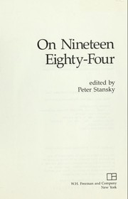 On Nineteen eighty-four /