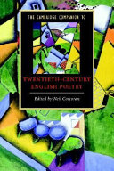 The Cambridge companion to twentieth-century English poetry /