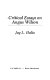Critical essays on Angus Wilson /