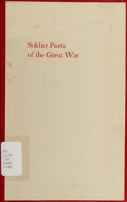 Soldier poets of the Great War : an exhibition at the Grolier Club.