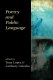 Poetry and public language /