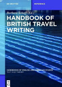 Handbook of British travel writing /