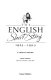 The English short story, 1945-1980 : a critical history /