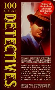 100 great detectives : or the detective directory /