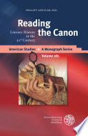 Reading the canon : literary history in the 21st century /