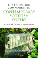 The Edinburgh companion to contemporary Scottish poetry /