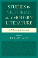 Studies in Victorian and modern literature : a tribute to John Sutherland /