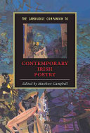 The Cambridge companion to contemporary Irish poetry /