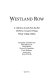 Westland Row : a collection of work from the first M. Phil in creative writing, Trinity College, Dublin /