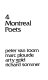 4 Montreal poets: Peter van Toorn, Marc Plourde, Arty Gold [and] Richard Sommer /