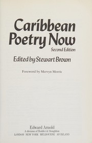 Caribbean poetry now /