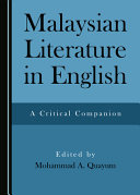 Malaysian Literature in English : a critical companion /