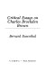 Critical essays on Charles Brockden Brown /