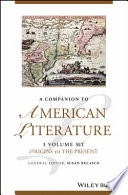 A companion to American literature /