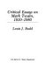 Critical essays on Mark Twain, 1910-1980 /