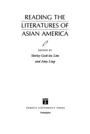 Reading the literatures of Asian America /