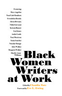 Black women writers at work /