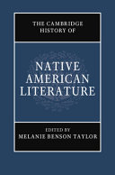 The Cambridge history of Native American literature /