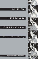 New lesbian criticism : literary and cultural readings /