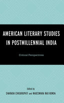 American literary studies in postmillennial India : critical perspectives /