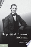 Ralph Waldo Emerson in Context /