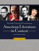 Twentieth-century and contemporary American literature in context /