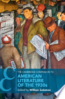 The Cambridge companion to American literature of the 1930s /