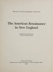 The American renaissance in New England /