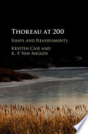 Thoreau at two hundred : essays and reassessments /