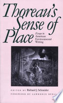 Thoreau's sense of place : essays in American environmental writing /