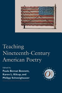 Teaching nineteenth-century American poetry /