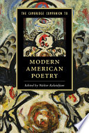 The Cambridge companion to modern American poetry /