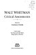 Walt Whitman : critical assessments /