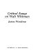 Critical essays on Walt Whitman /