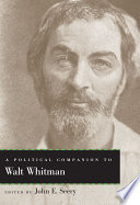 A political companion to Walt Whitman /