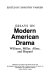 Essays on modern American drama : Williams, Miller, Albee, and Shepard /