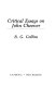Critical essays on John Cheever /