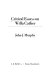 Critical essays on Willa Cather /