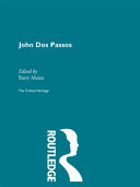 John Dos Passos : the critical heritage /
