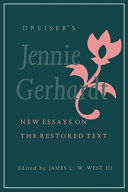 Dreiser's Jennie Gerhardt : new essays on the restored text /