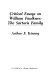 Critical essays on William Faulkner--the Sartoris family /