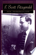 F. Scott Fitzgerald : new perspectives /