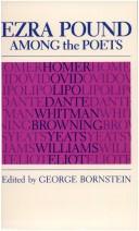 Ezra Pound among the poets : Homer, Ovid, Li Po, Dante, Whitman, Browning, Yeats, Williams, Eliot /
