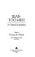 Jean Toomer : a critical evaluation /