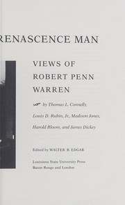 A Southern renascence man : views of Robert Penn Warren /