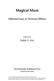 Magical muse : millennial essays on Tennessee Williams /