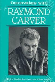 Conversations with Raymond Carver /