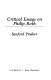 Critical essays on Philip Roth /